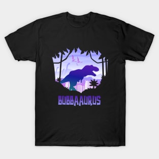 Bubbasaurus T-Rex Bubba Saurus Matching Dinosaur T-Shirt